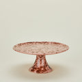 Splatter Cake Stand - Blush/Bronze
